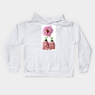 Printed Felt doll art Kids Hoodie